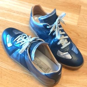 Men's Sport Shoe, size 42, black and chrome Maison Margiela
